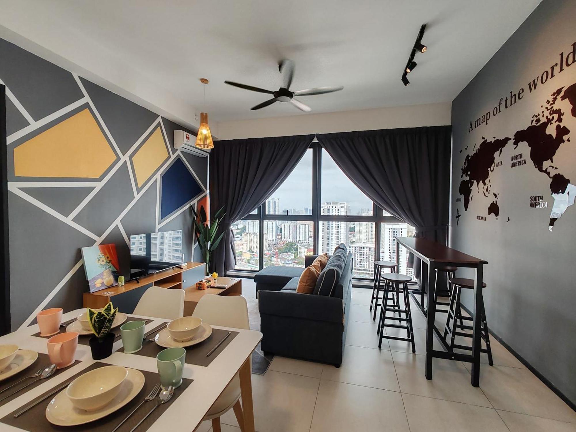 Cozy Minimalist Suite At Urban Suites Georgetown By Superstay Jelutong Exteriör bild