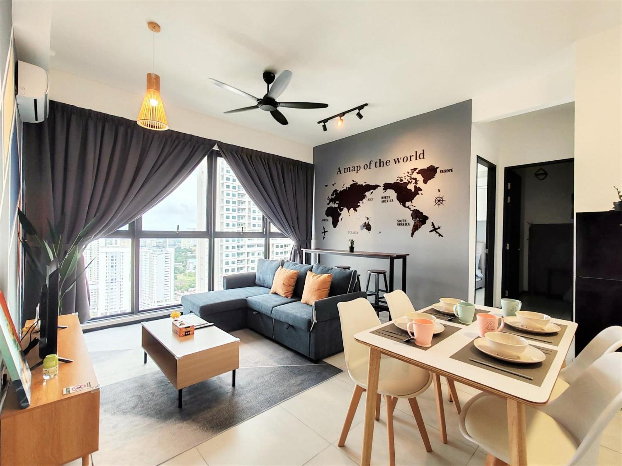 Cozy Minimalist Suite At Urban Suites Georgetown By Superstay Jelutong Exteriör bild
