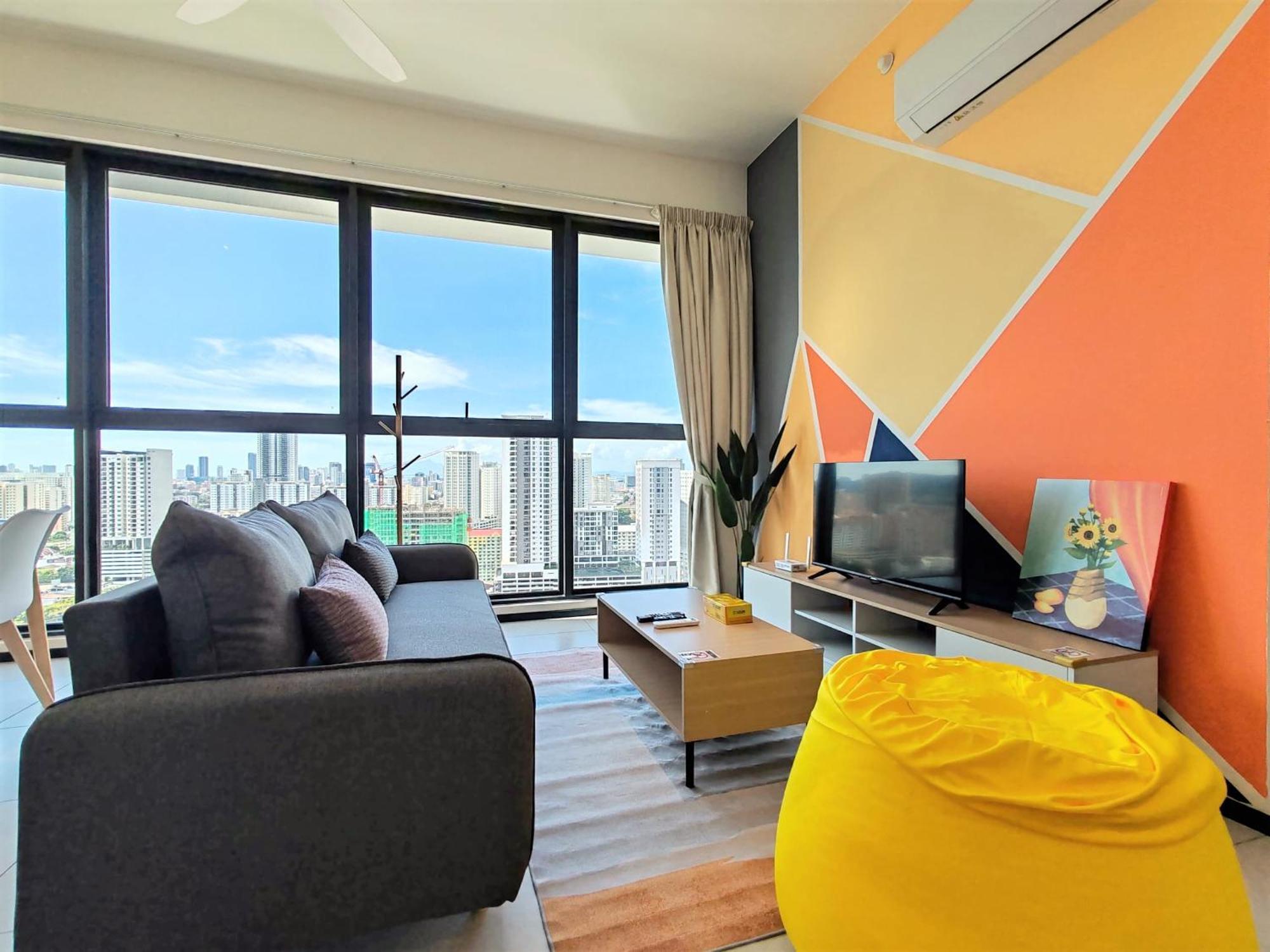 Cozy Minimalist Suite At Urban Suites Georgetown By Superstay Jelutong Exteriör bild